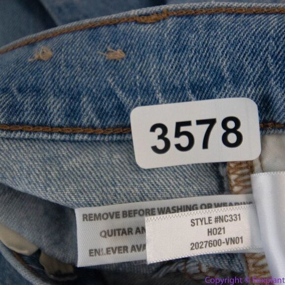 NEW Madewell Perfect Vintage Straight Jean in Hoye Wash, 24, NC331 - Picture 8 of 16